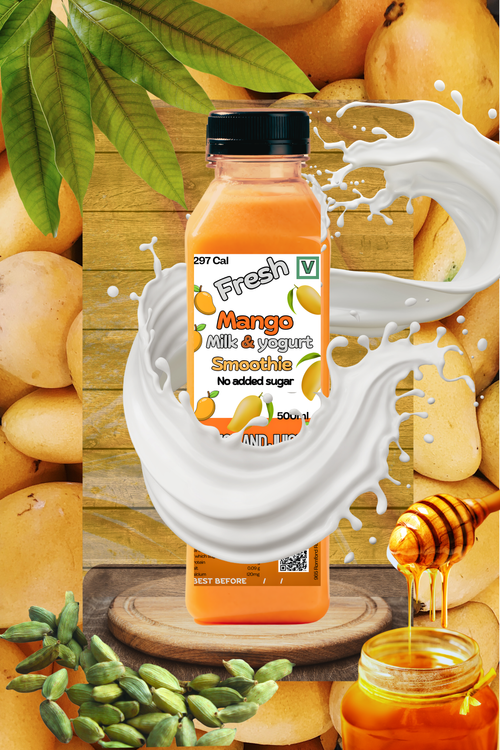 Golden Velvet Mango Blend (500 ml) 6 X Bottles Minimum Order